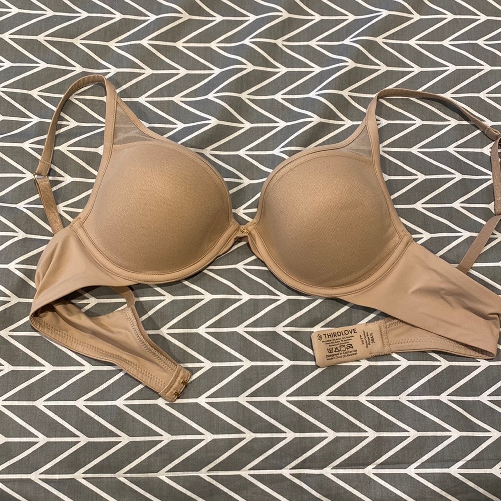 ThirdLove Classic Contour Plunge Bra 36A1/2